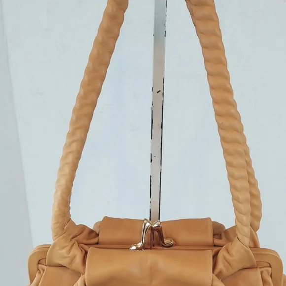 LIKE NEW! Christian Louboutin Loubette Shoulder Satchel Gorgeous! - Picture 7 of 13